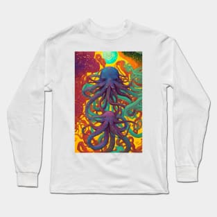 Hypnotic Octopi Long Sleeve T-Shirt